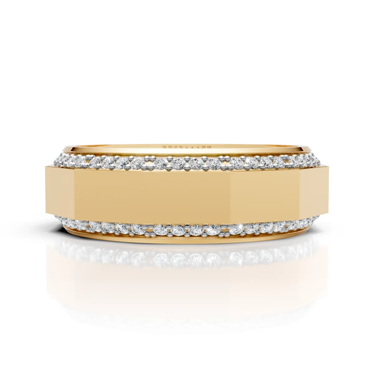 Modern Diamond Band Ring
